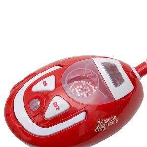 Детска прахосмукачка, С реалистични звуци, Светлини, Червена