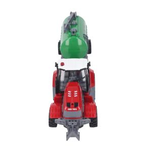 Детски трактор, С дистанционно и ремарке цистерна, USB зарядно