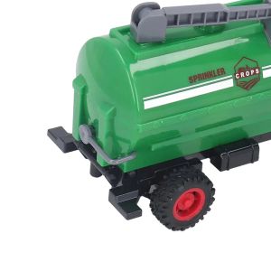Детски трактор, С дистанционно и ремарке цистерна, USB зарядно