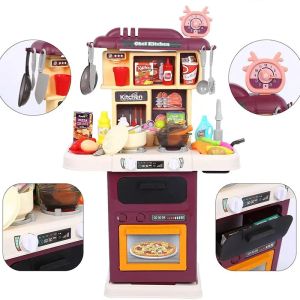 Детска кухня с 64 аксесоара, светлини и звуци