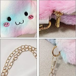 Детски комплект за грим с пухкава чантичка звездичка