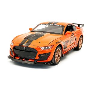 Метален модел кола Mustang Shelby GT500 – 1:24, Оранжев, Без опаковка