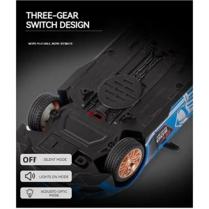 Метална кола Mustang Shelby GT500 – 1:24, Син, Без опаковка