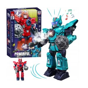 Робот воин Mecha Battle – със светлини, звук, пушек и движещи се части
