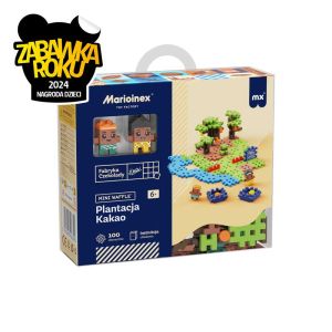Мини вафлен конструктор Marioinex Какаова плантация, 100 части