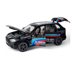 Метален автомобил BMW X5 M – мащаб 1:24, черен, Без опаковка