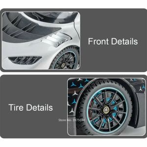 Метална кола Mercedes-AMG One Hypercar – 1:18, оранжева, Без опаковка