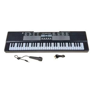Детски електронен синтезатор с 61 клавиша и микрофон – Electronic Keyboard