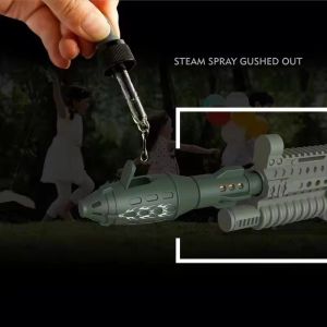 Детска бластър пушка с пушек, светлини и звук – 70 см