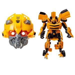 Трансформиращ се робот Bumblebee с камион и маска – вдъхновен от легендарен герой