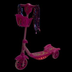 Музикална тротинетка  розова