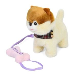 Интерактивно плюшено кученце Plush Pet – ходи, издава звуци и записва глас