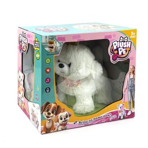 Интерактивно плюшено кученце Plush Pet – ходи, свири и записва глас