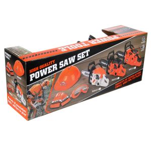 Комплект детска резачка – Каска, Очила и Ръкавици