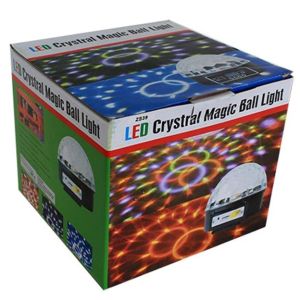 Диско лампа, С Дистанционно, LED MP3, Bluetooth, Диско глобус