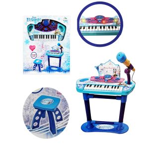 Детско пиано с микрофон и столче