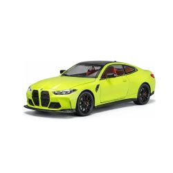 Метална кола BMW M4 Coupe, Неоново зелен, 1:24, Без опаковка