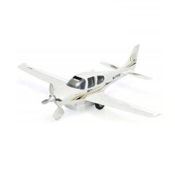 Метален Самолет Pull Back Die-Cast, 18.5 см, без опаковка