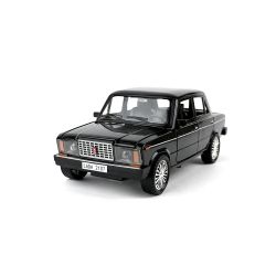 Метална кола Lada 2107, Мащаб 1:18, Черен, Без опаковка