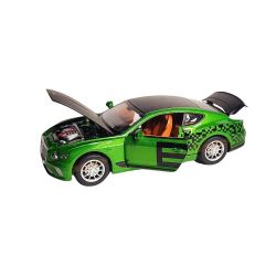 Метална кола Bentley Continental GT 1:22, зелена
