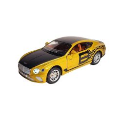 Метална кола Bentley Continental GT 1:22, златиста
