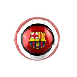 Футболна топка Barcelona – червена с клубно лого