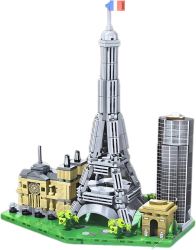 Конструктор Парижка кула и забележителности, 584 части
