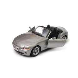 Метална кола Welly BMW Z4 кабриолет, 1:24, Сива
