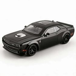Метална кола Dodge Challenger SRT Hellcat Widebody 1:18, Черна, Без индивидуална опаковка