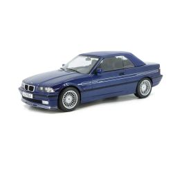 Метална кола BMW E36 Alpina B3 3.2 Cabrio, 1:18, синя