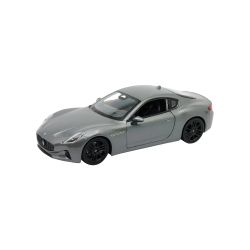 Метална кола Maserati GranTurismo Folgore Welly, 1:24, сив