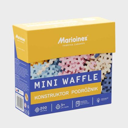 Мини вафлен конструктор от 200 части Пътешественик