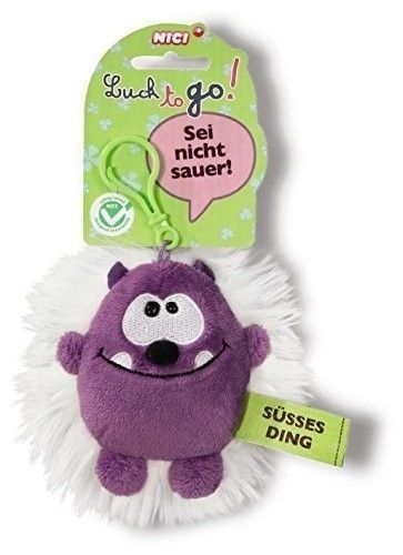 Ключодържател Таласъм лилаво/бял 10 см.