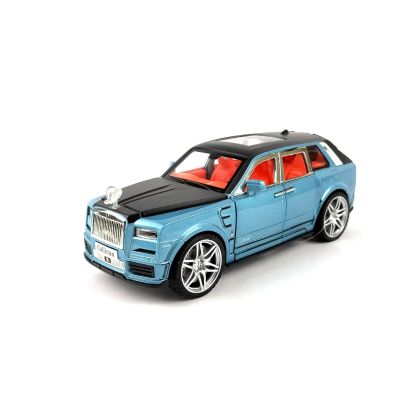 Метална кола Rolls-Royce Cullinan 1:24, Син, Без опаковка