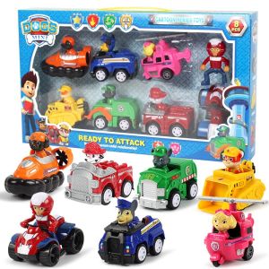Пес патрул Paw patrol 7 героя комплект кучета с коли