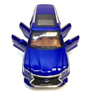 Метален джип LEXUS lx570, с отварящи се врати, синя, Без опаковка!