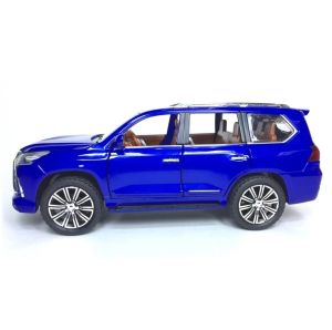 Метален джип LEXUS lx570, с отварящи се врати, синя, Без опаковка!