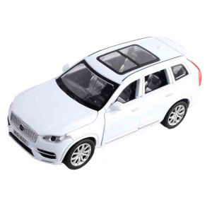 Метална количка volvo , с отварящи се врати, бял