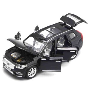 Метална количка volvo , с отварящи се врати, черен