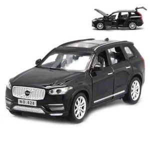 Метална количка volvo , с отварящи се врати, черен
