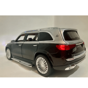 Метален джип mercedes-maybach gls 600, С отварящи се врати, Сив