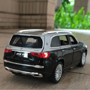 Метален джип mercedes-maybach gls 600, С отварящи се врати, Сив