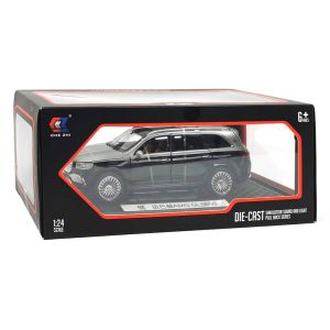 Метален джип mercedes-maybach gls 600, С отварящи се врати, Сив