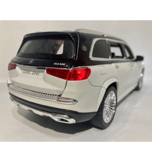 Метален джип mercedes-maybach gls 600, С отварящи се врати, Бял