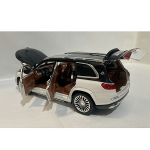 Метален джип mercedes-maybach gls 600, С отварящи се врати, Бял