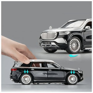 Метален джип mercedes-maybach gls 600, С отварящи се врати, Бял