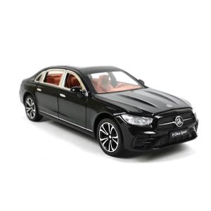 Метален автомобил Mercedes Benz E Class, Черен, Без опаковка