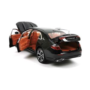 Метален автомобил Mercedes Benz E Class, Черен, Без опаковка