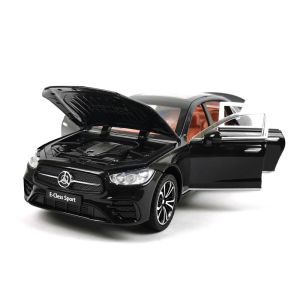 Метален автомобил Mercedes Benz E Class, Черен, Без опаковка