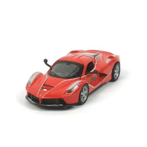 Метална кола Ferrari, С отварящи се врати, 1:32, Червена, Без опаковка